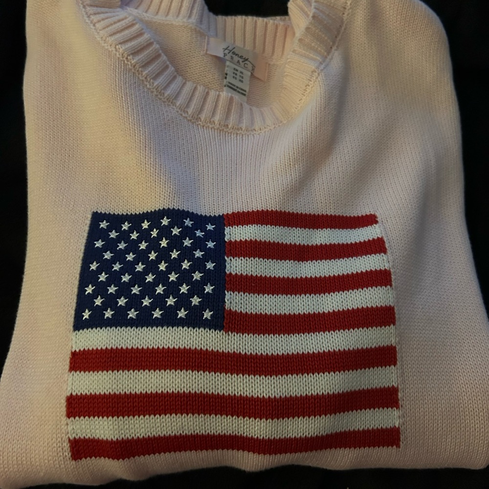 Honey Peach Knit PINK Sweater XL. NWT